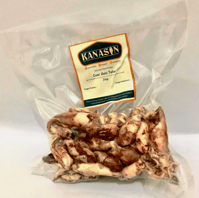 Cumi Asin Telur 200 gr