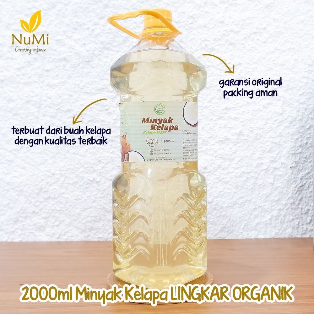 LINGKAR ORGANIK MINYAK KELAPA 2 L