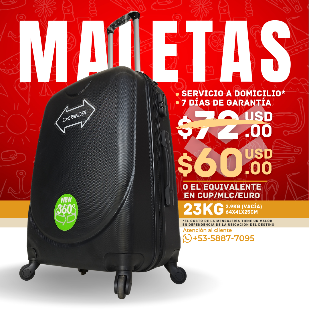 Maleta Mediana de 23kg