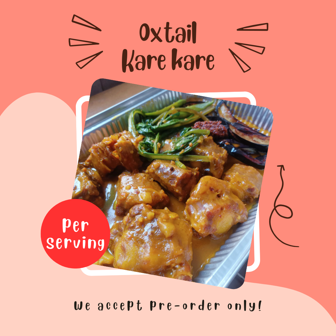 Oxtail kare kare