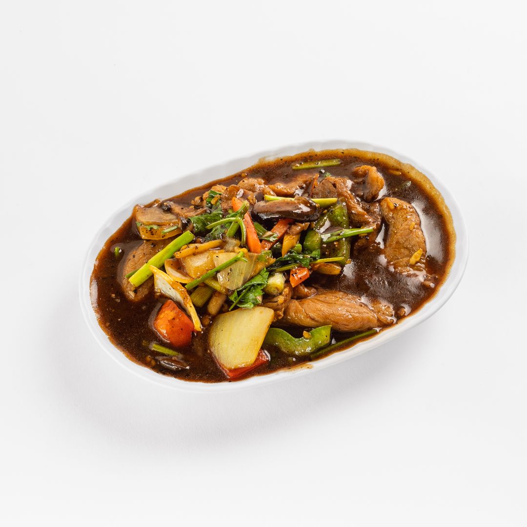 Stir Fried Black Pepper Beef