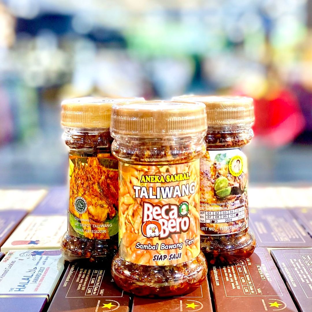 (BECA BERO) SAMBAL BAWANG TERI 150GR