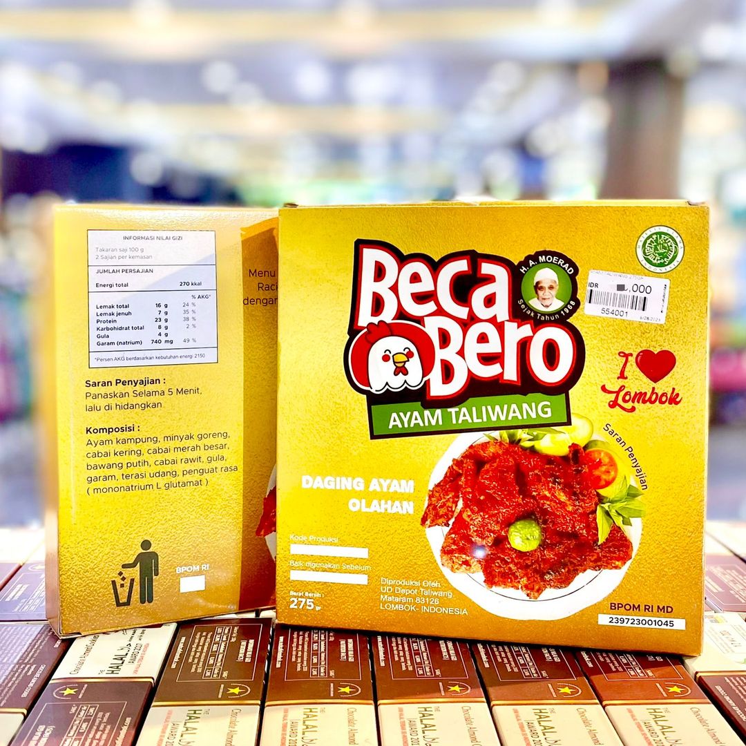 (BECA BERO) AYAM TALIWANG 275GR