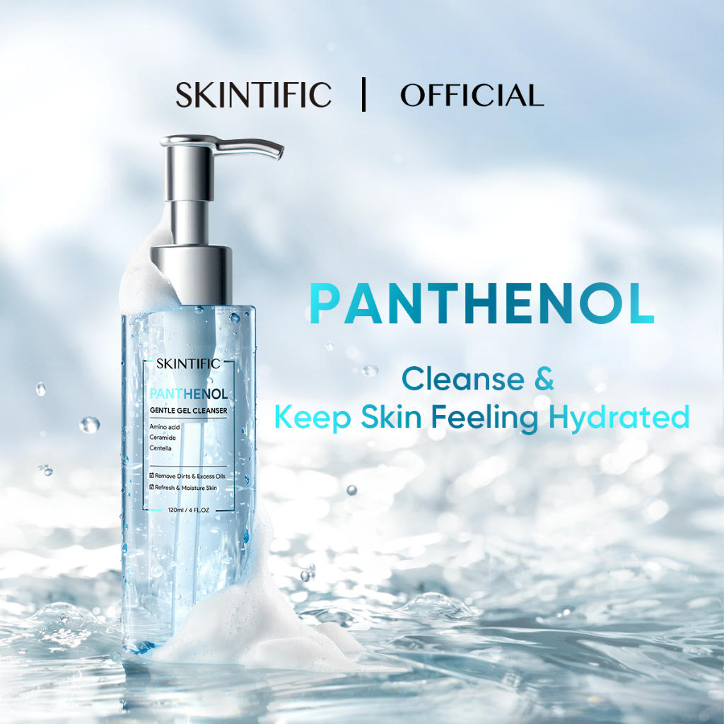 Skintific Panthenol Gel Cleanser 120ml