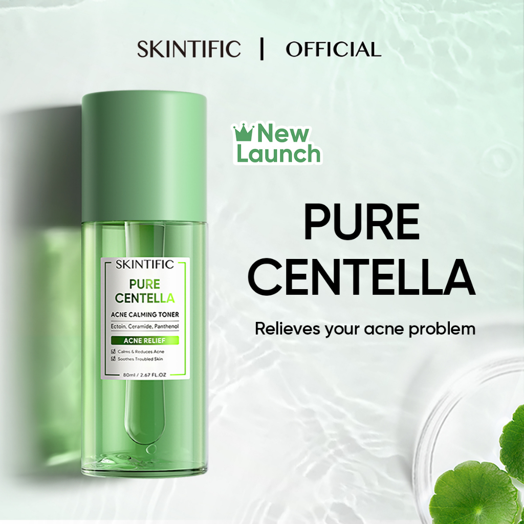 Skintific Pure Centella Acne Calming Toner 80ml