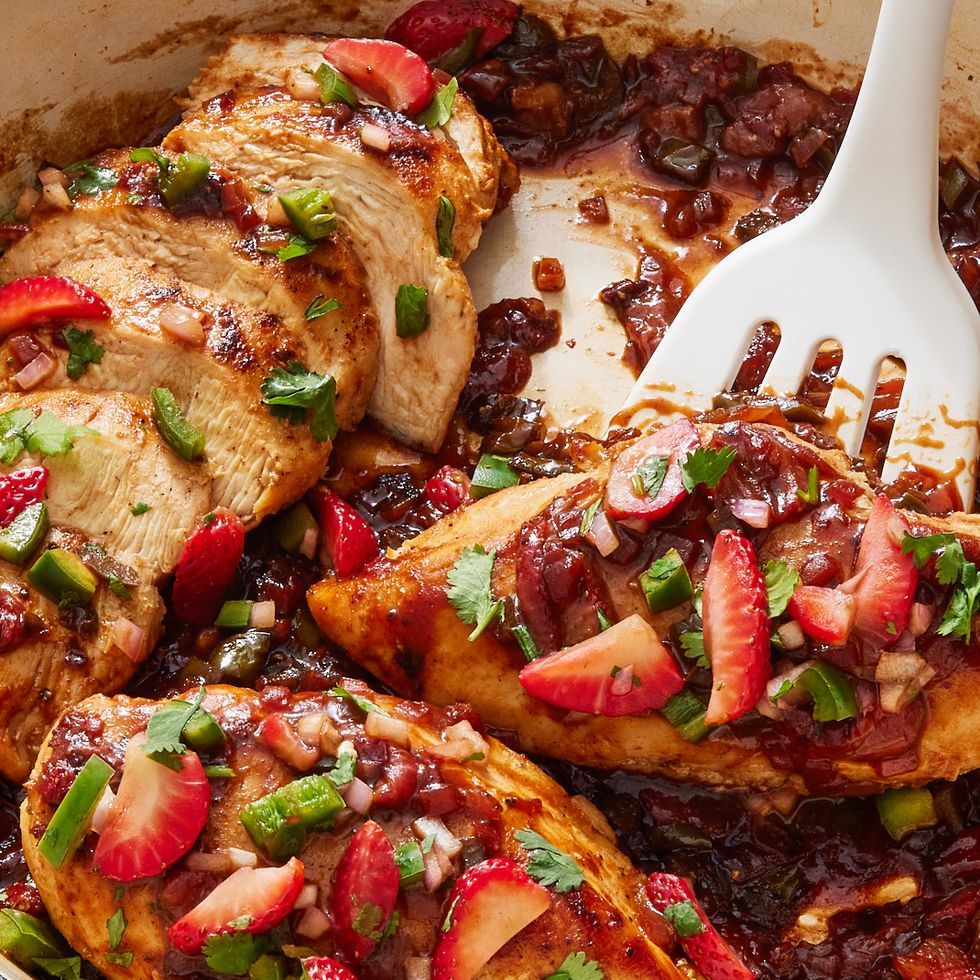 Strawberry Jalapeno chicken