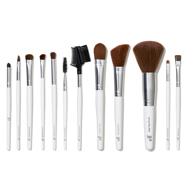 e.l.f. Professional Set of 12 Makeup Brushes