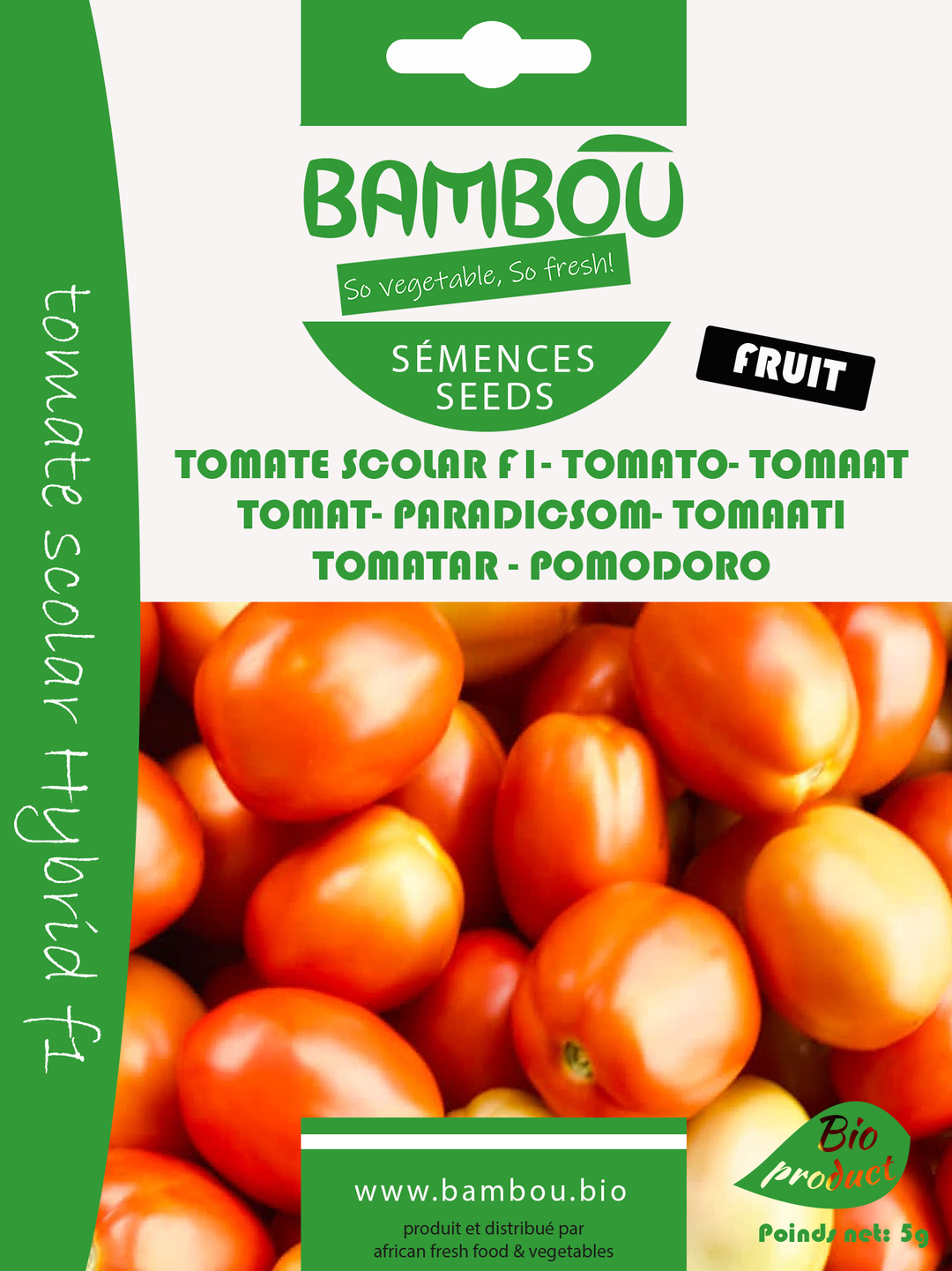 Semences de Tomate Scolar F1