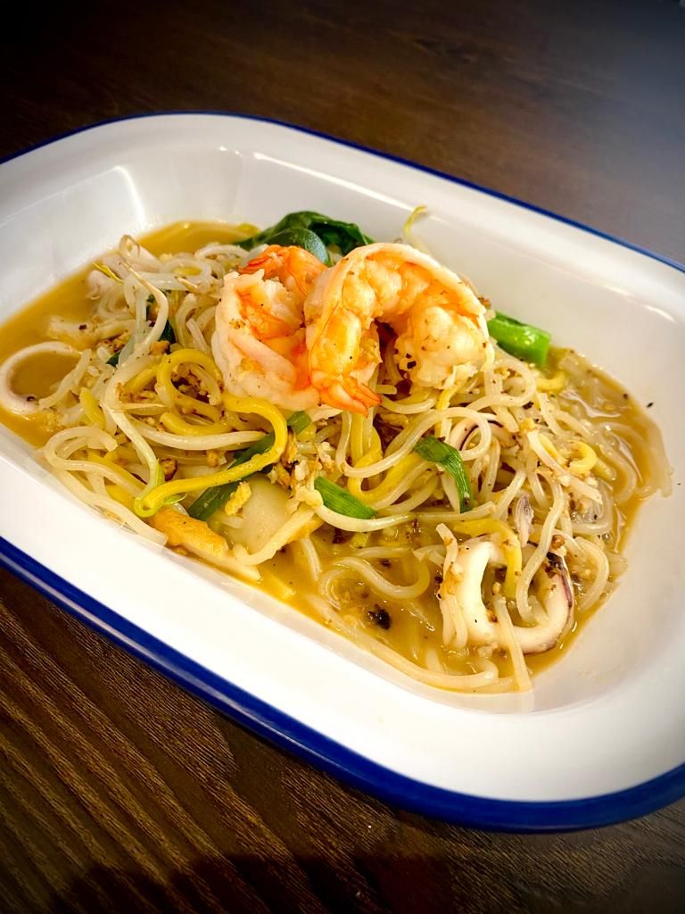 Fried Sotong (Hokkien) Mee 