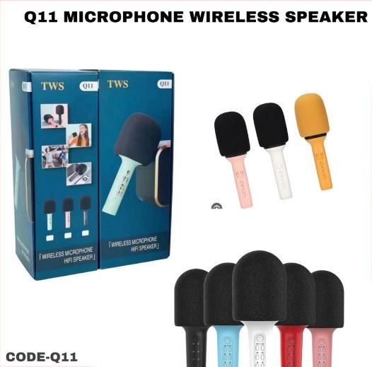 Q11 MICROPHONE WIRELESS SPEAKER