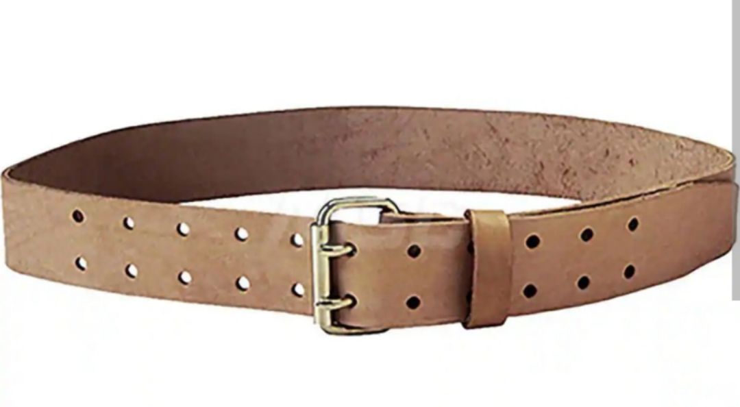 Light Brown Double Buckle Belt