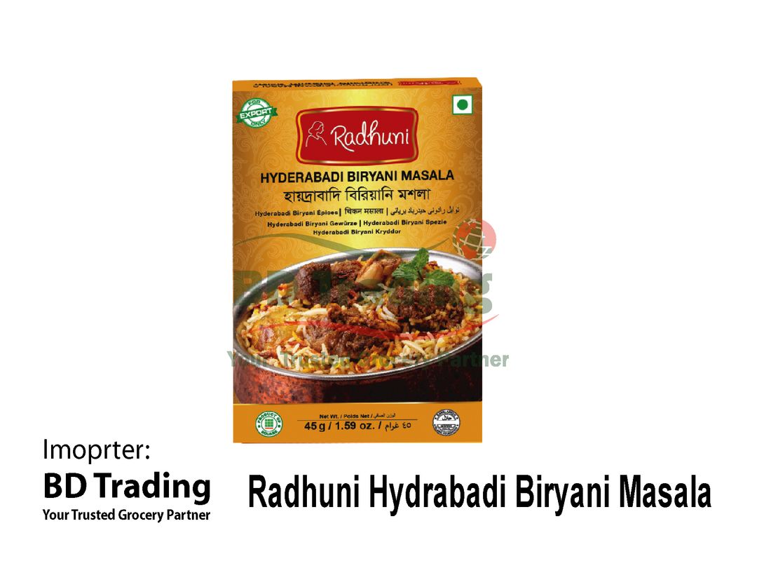 Radhuni Hydrabadi Biryani Masala