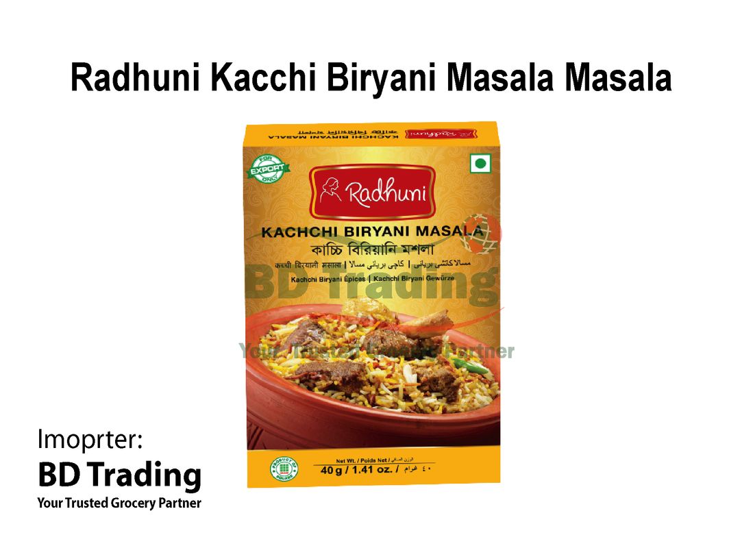 Radhuni Kacchi Biryani Masala Masala