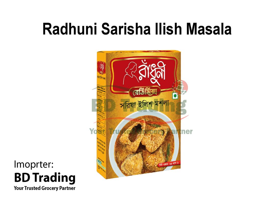 Radhuni Sarisha llish Masala