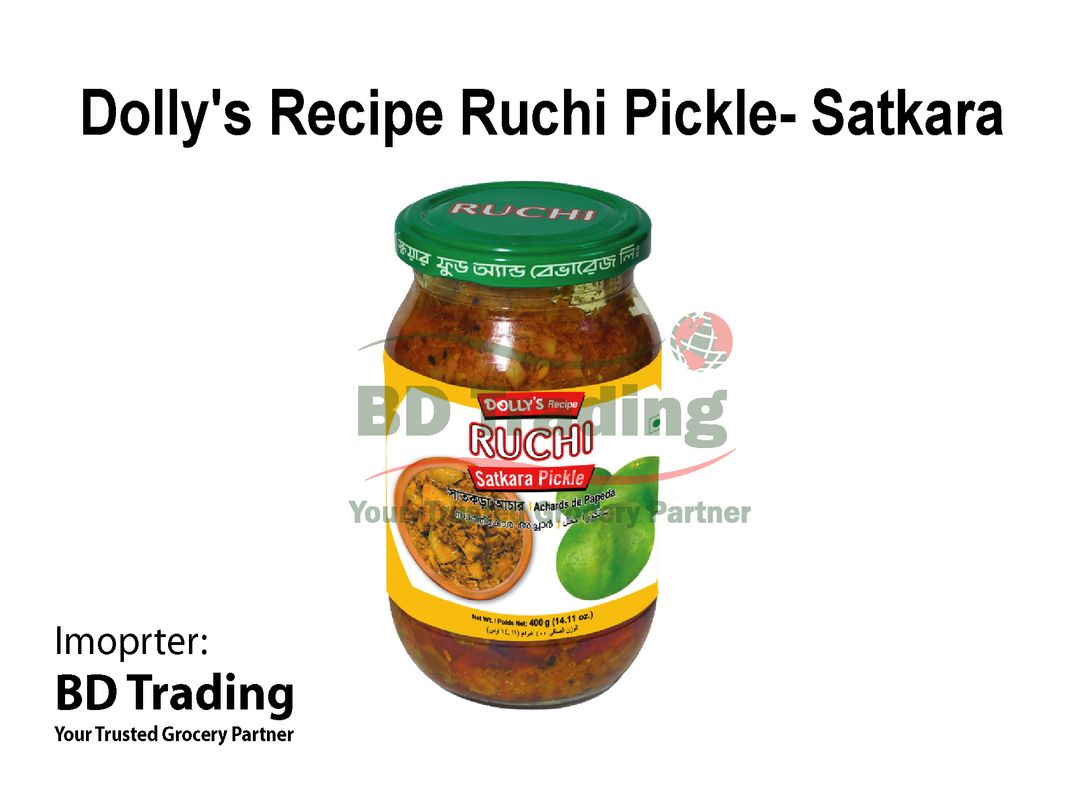 Dolly's Recipe Ruchi Pickle- Satkara