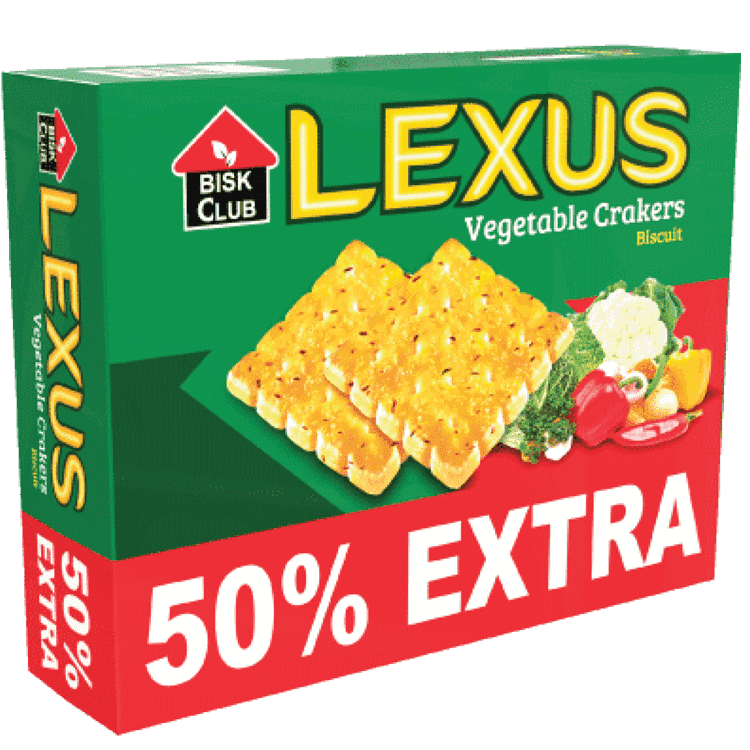 BISK CLUB LEXUS VEGETABLE CRACKERS