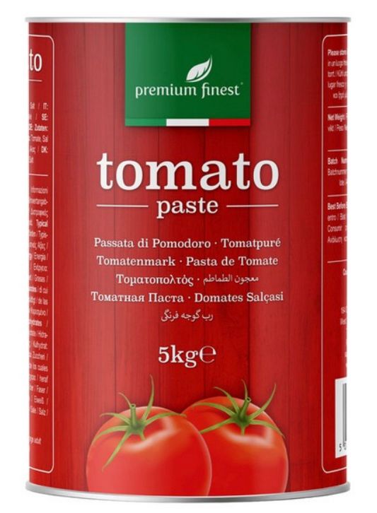 Premium Finest Tomato Puree Case 3x4.55KG