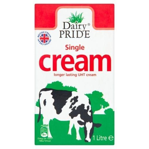 Dairy Pride Single Cream (12x1L)