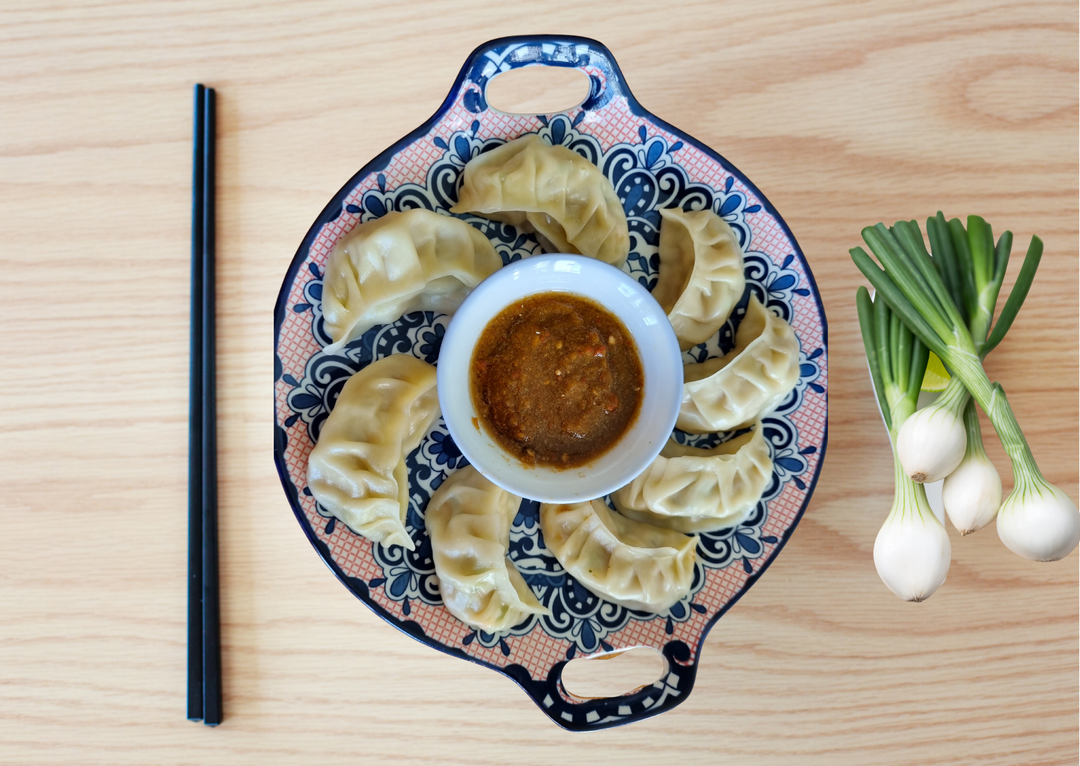 Vegetable Momos  (steamed) 