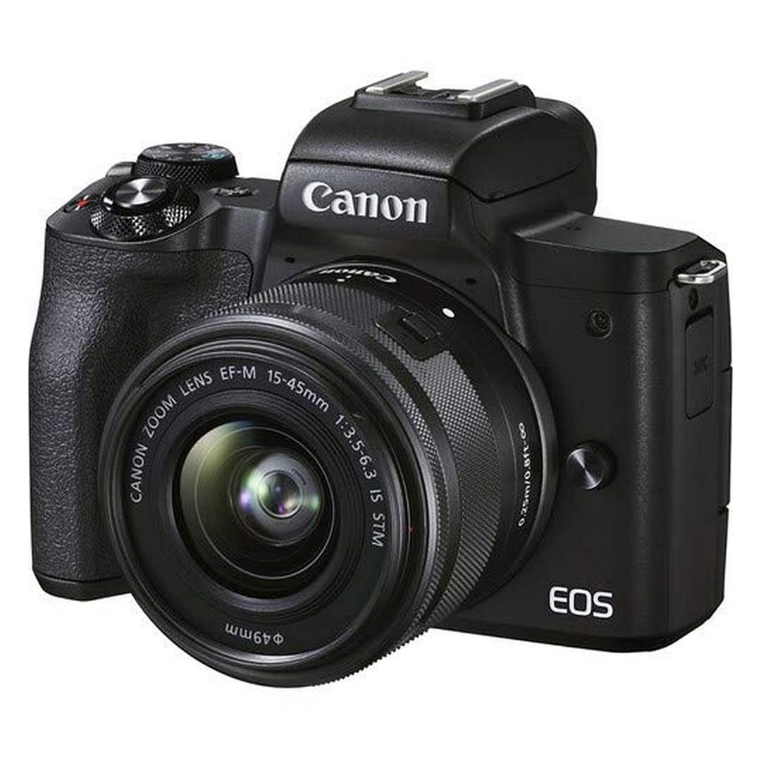 Used Canon EOS M50 II Camera (Kit Lens 15 - 45 mm, Charger, Bag)