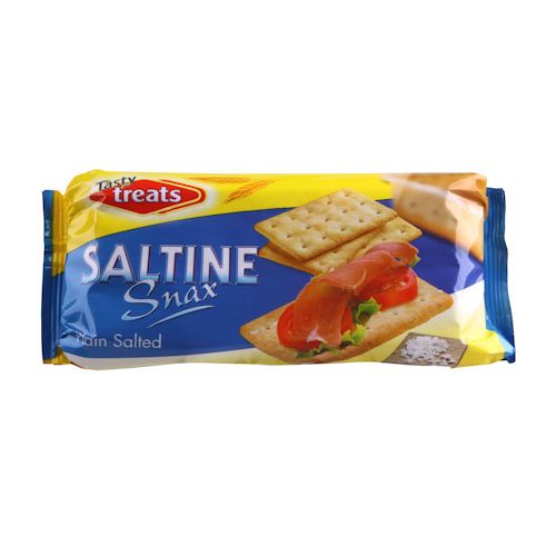 TASTY TREATS SALTINE PLAIN 100GR.