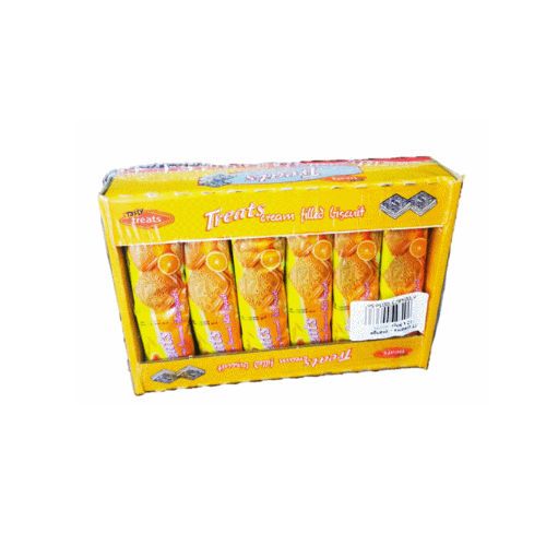 TASTY TREATS TRAYS ORANGE 80G