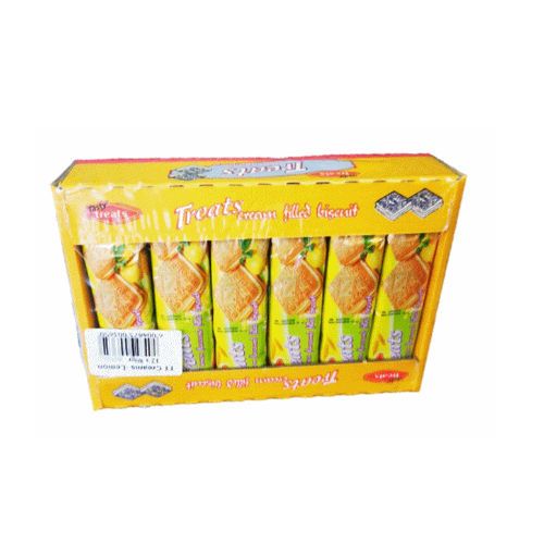 TASTY TREATS TRAYS CREAMS LEMON  80GR