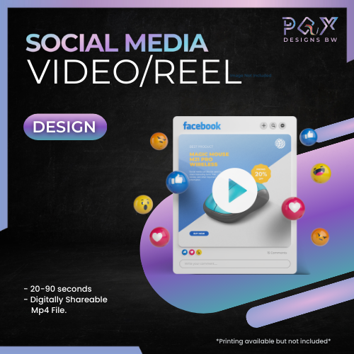 Social Media Video/ Reel Design