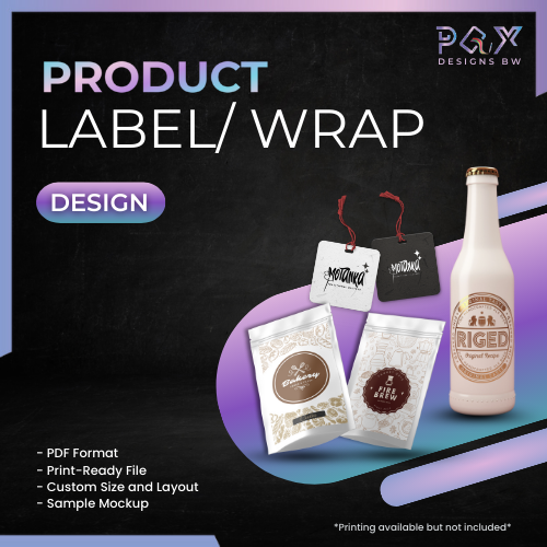 Product Label/Wrap Design