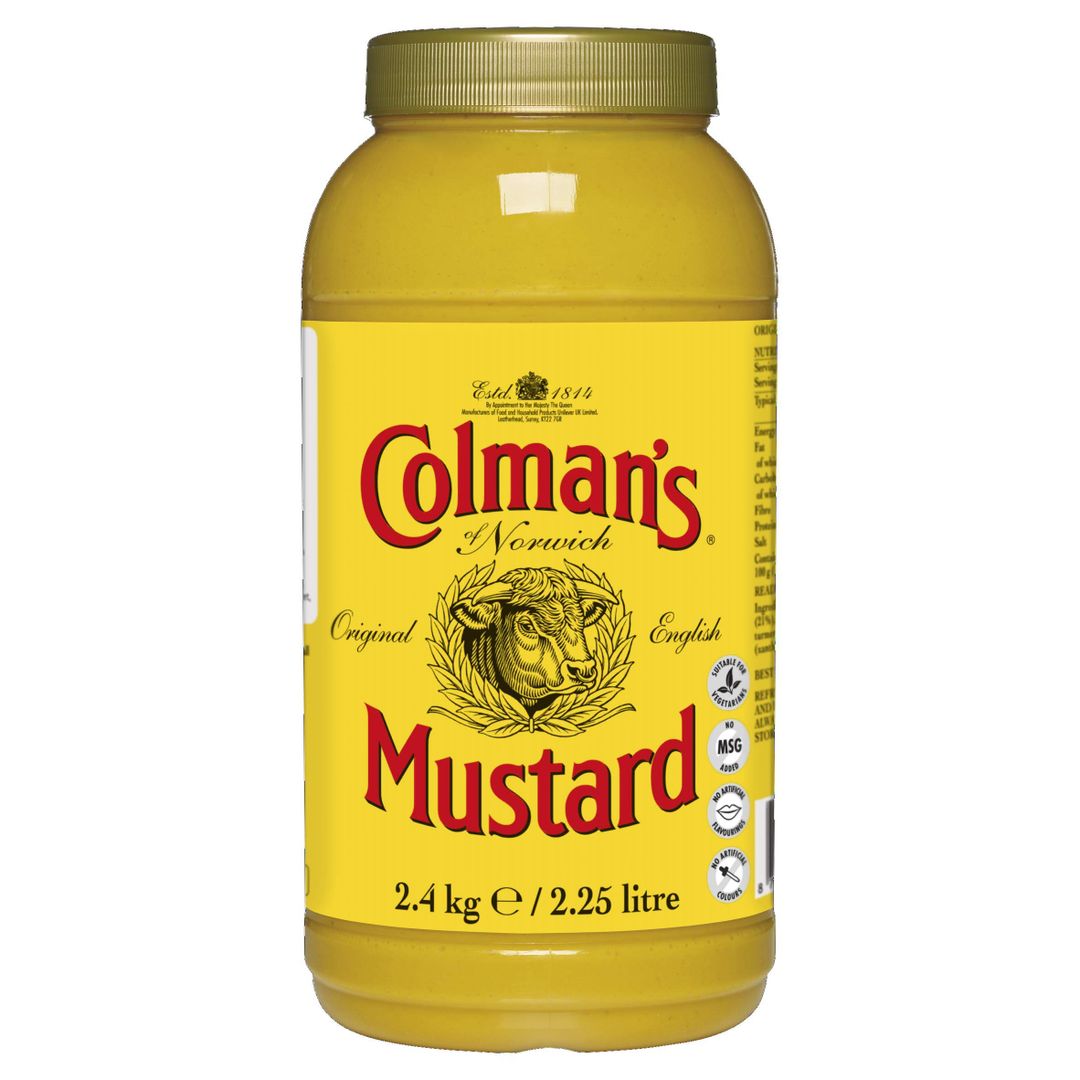 Colman’s English Mustard Sauce Jar