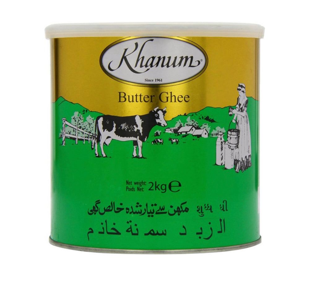 Khanum Butter Ghee Tin 2KG