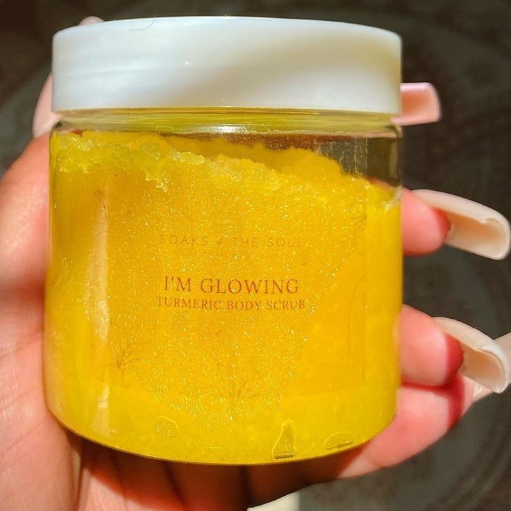 Tumeric scrub 