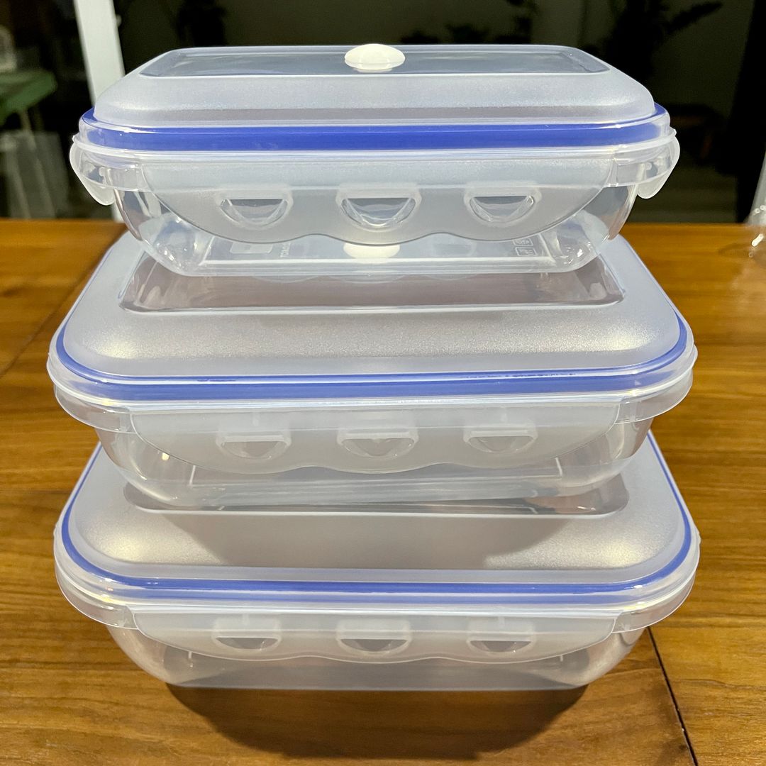 Vacuum Container (3pcs) 真空保鲜盒子 (3个)