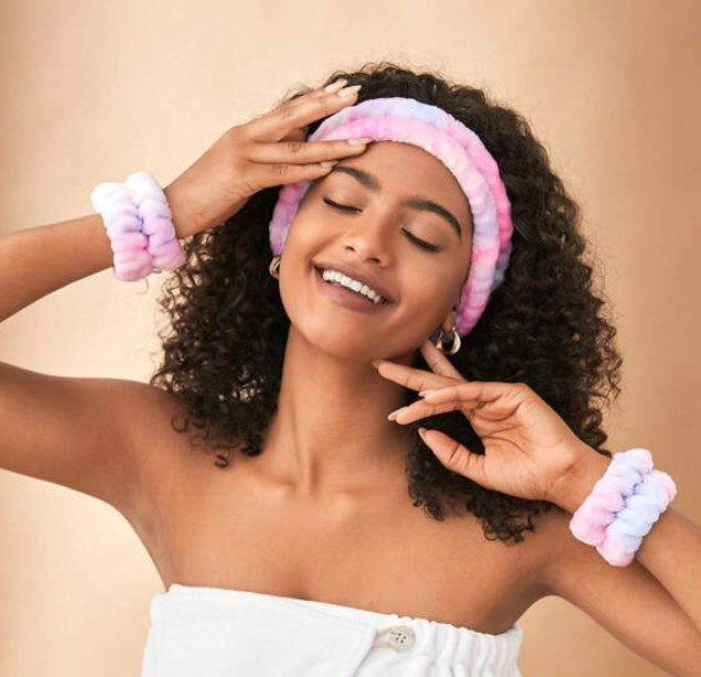 Bath Headband & Wristbands