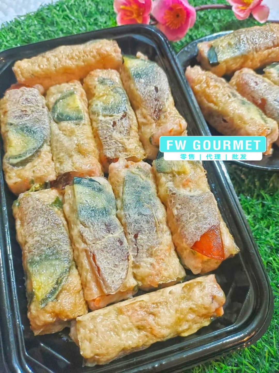 Century Egg Beancurd Roll皮蛋腐皮卷