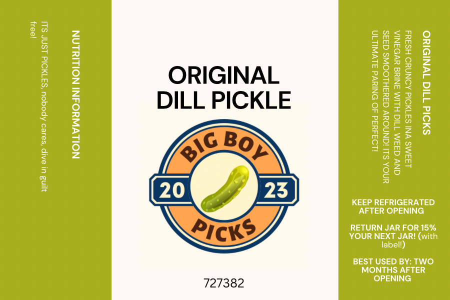 Original Dill Pickles