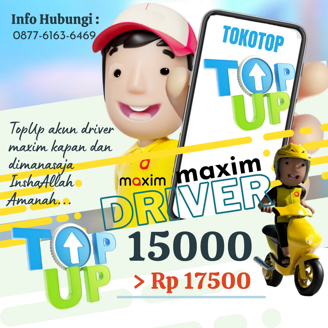 TOP UP maxim 15000