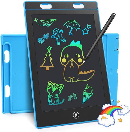 12 Inch Multicolor writing pad for kids and offices use