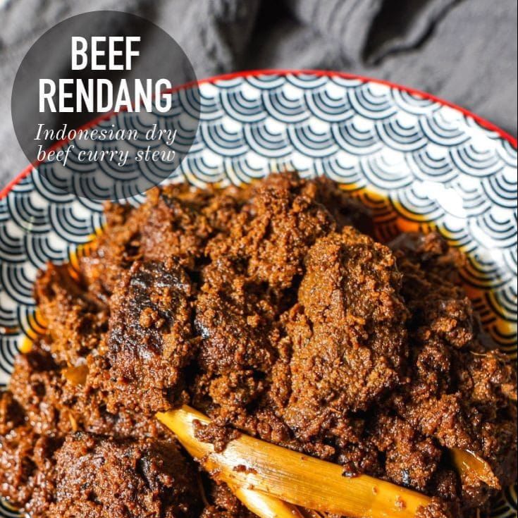 Rendang Sapi, 500g (Beef Rendang)