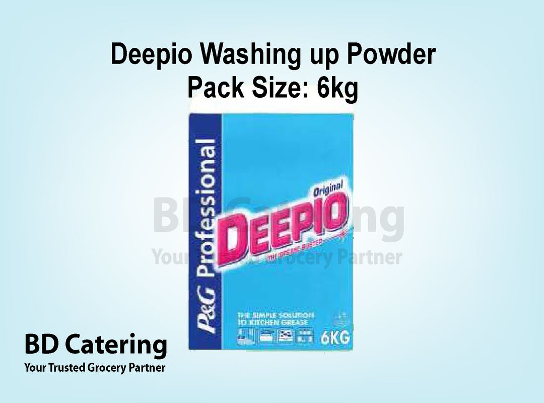 Deepio Washing up Powder Pack Size 6kg