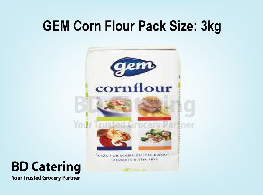 GEM Corn Flour Pack Size: 3kg