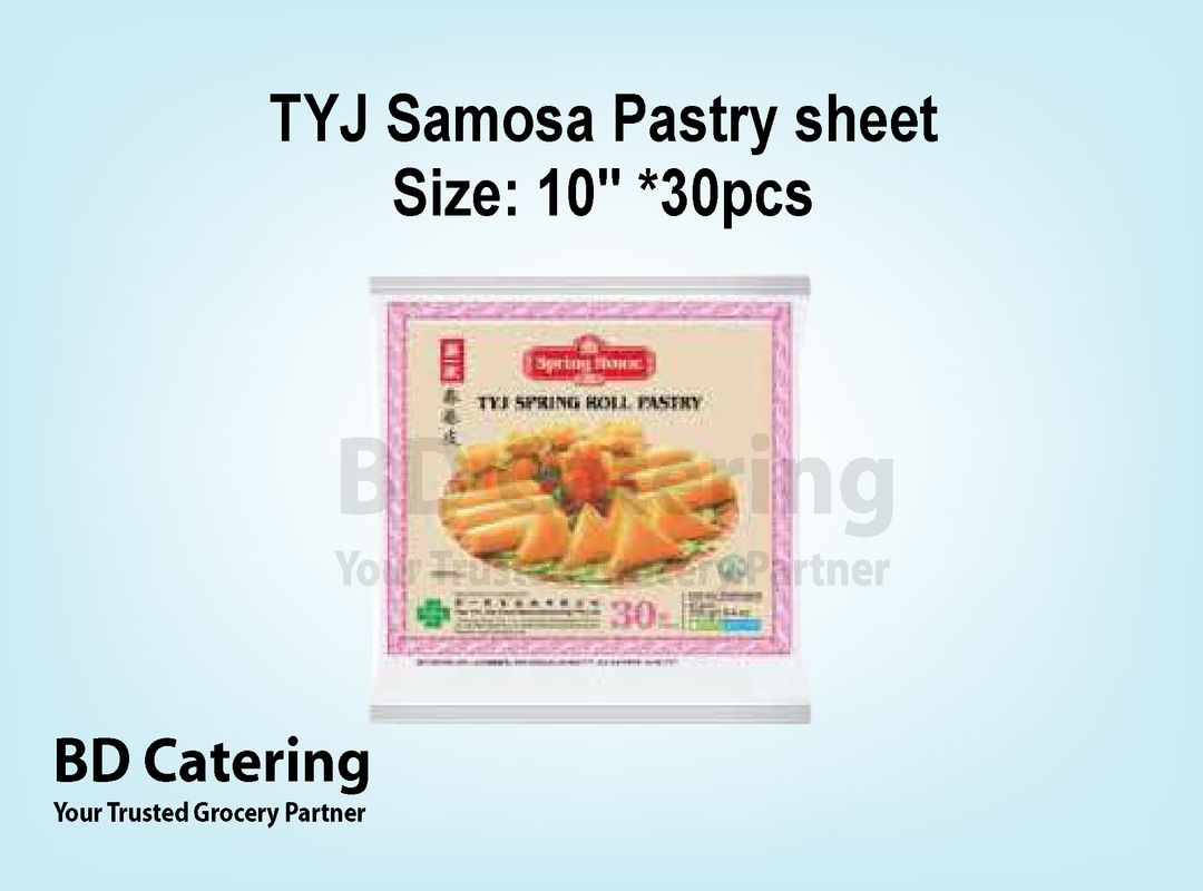 TYJ Samosa Pastry sheet Size: 10" *30pcs