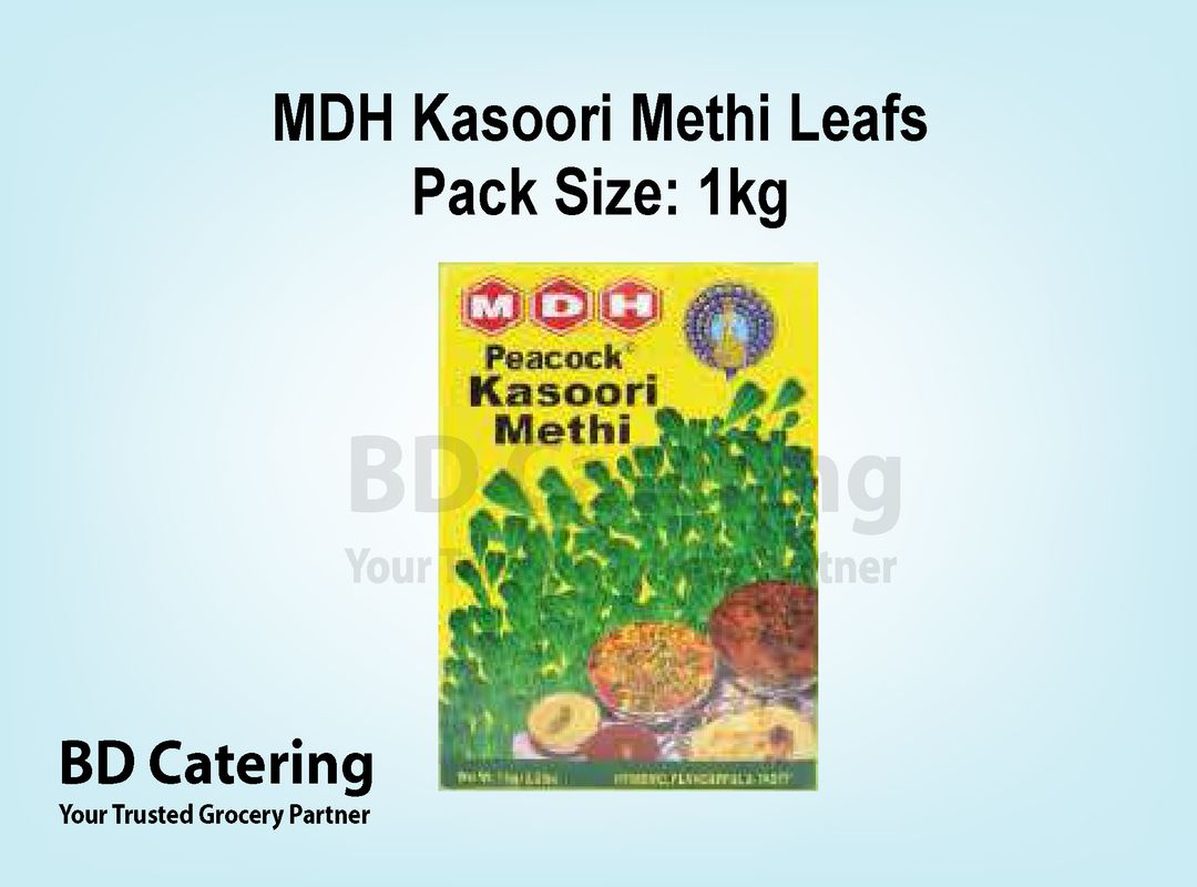 MDH Kasoori Methi Leafs Pack Size: 1kg