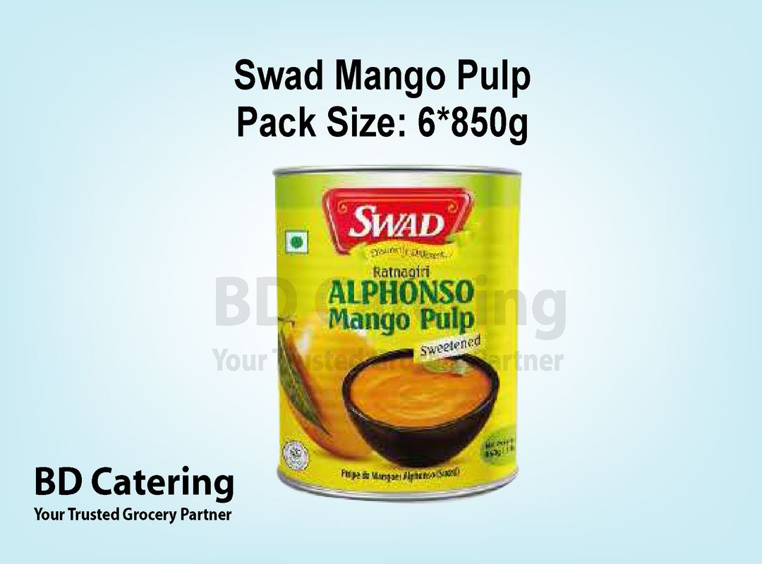 Mango Pulp Pack Size: 6*850g