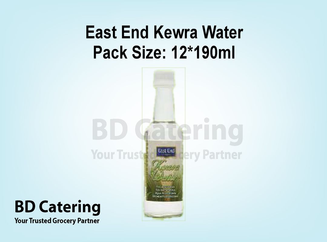 Kewra Water Pack Size: 12*190ml