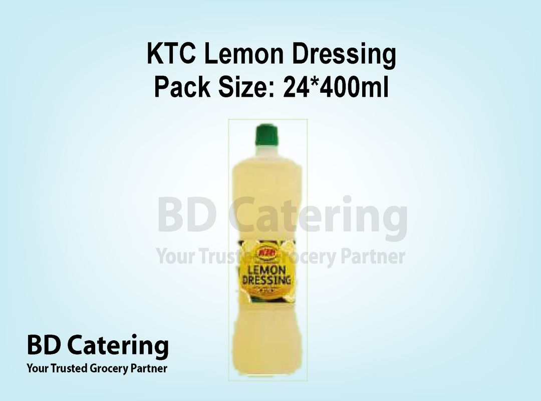 KTC Lemon Dressing Pack Size: 24*400ml