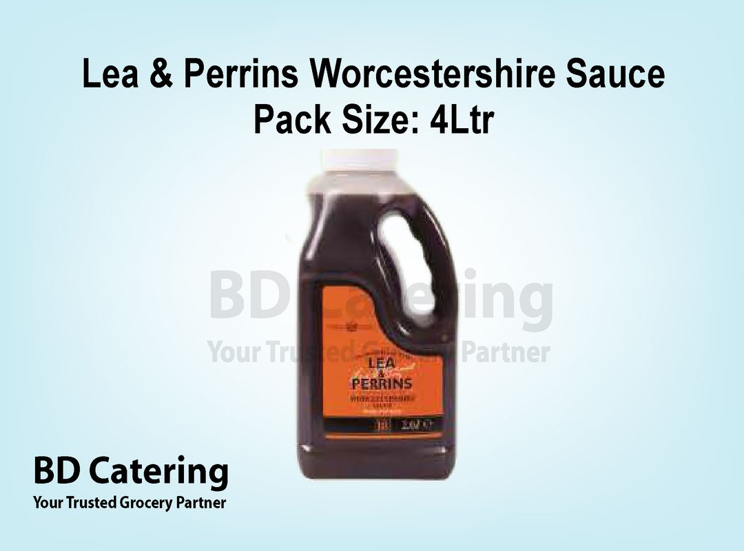 Lea & Perrins Worcestershire Sauce Pack Size: 4Ltr