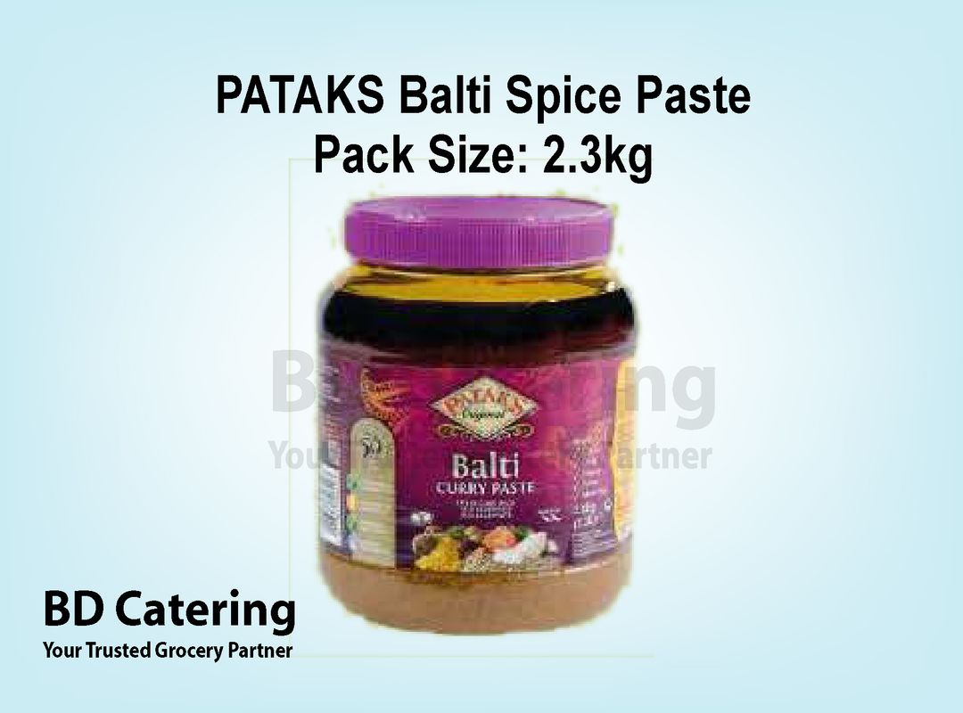 PATAKS Balti Spice Paste Pack Size: 2.3kg