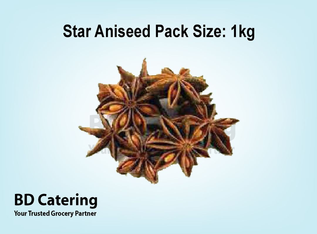 Star Aniseed Pack Size: 1kg