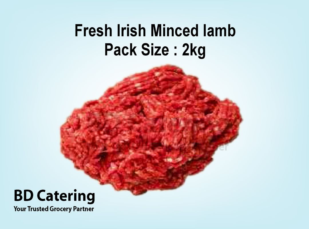 Fresh Irish Minced lamb Pack Size: 2kg